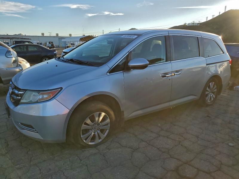 HONDA ODYSSEY 2014 with VIN 5FNRL5H43EB001896 - Photo from auction
