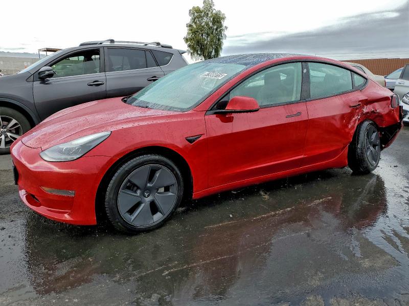 TESLA MODEL 3 2022 with VIN 5YJ3E1EA3NF190052 - Photo from auction