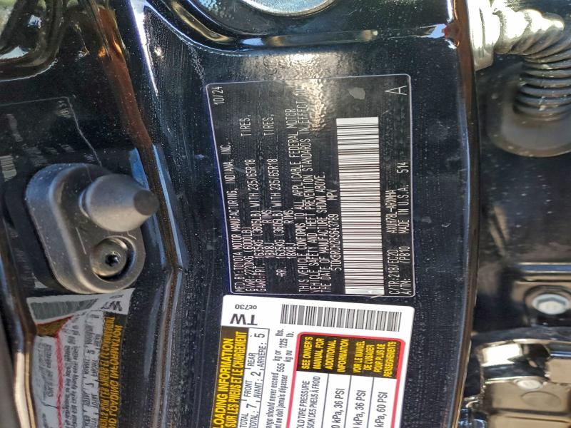 Photo 14 from auction – 2024 TOYOTA HIGHLANDER with VIN 5TDKBRCH2RS643789