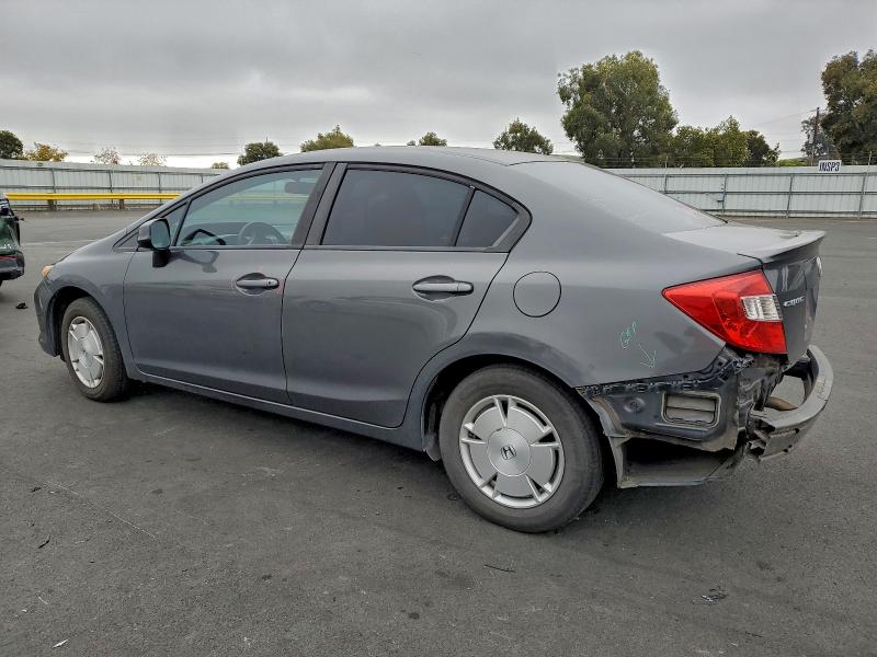 Photo 2 from auction – 2012 HONDA CIVIC HF with VIN 2HGFB2F69CH556286
