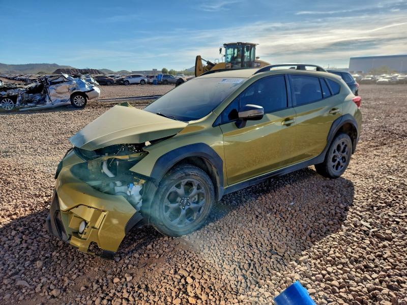 SUBARU CROSSTREK 2021 with VIN JF2GTHRC4MH289152 - Photo from auction