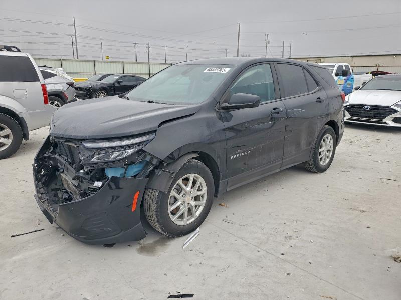 CHEVROLET EQUINOX LS 2023 with VIN 3GNAXHEG3PL232844 - Photo from auction