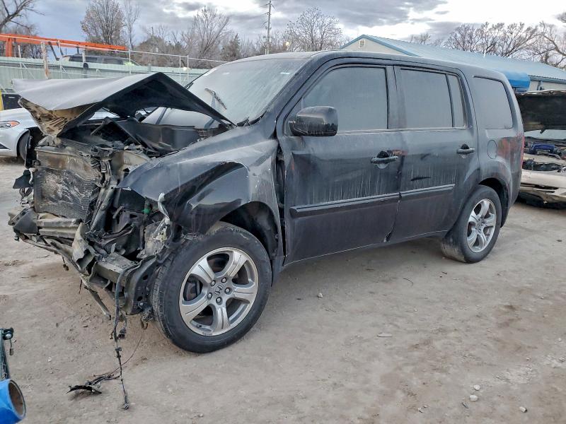 HONDA PILOT EXL 2013 with VIN 5FNYF3H51DB037083 - Photo from auction