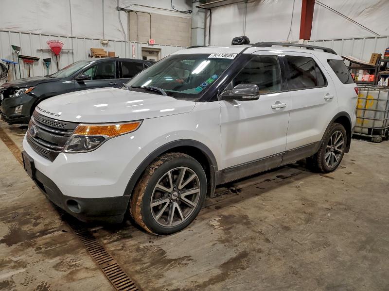 FORD EXPLORER X 2015 with VIN 1FM5K8D89FGB79424 - Photo from auction