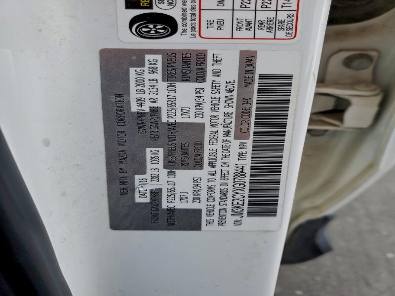 Photo 14 from auction – 2016 MAZDA CX-5 TOURI with VIN JM3KE2CYXG0788441