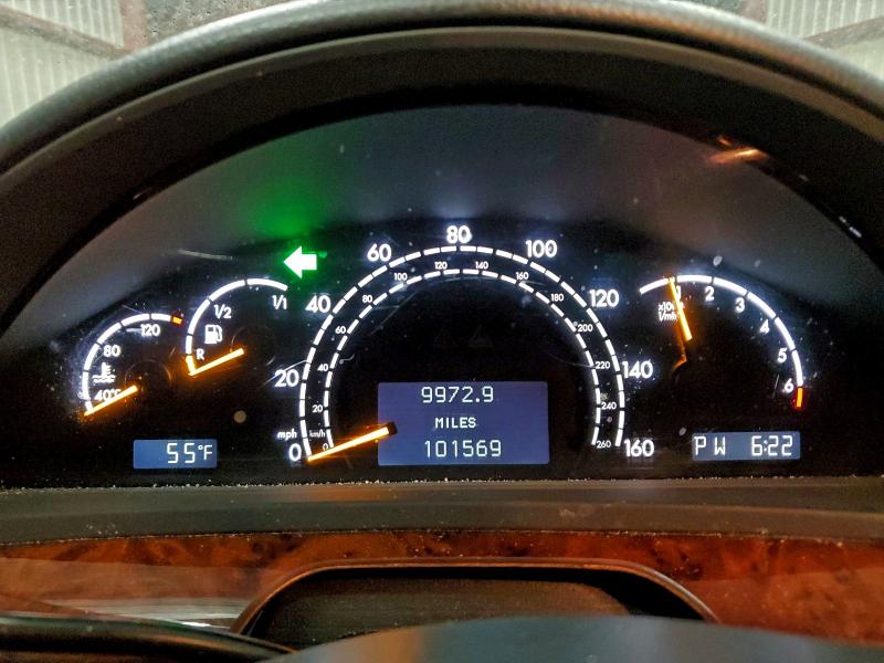 Photo 9 from auction – 2001 MERCEDES-BENZ S with VIN WDBNG75J01A217909