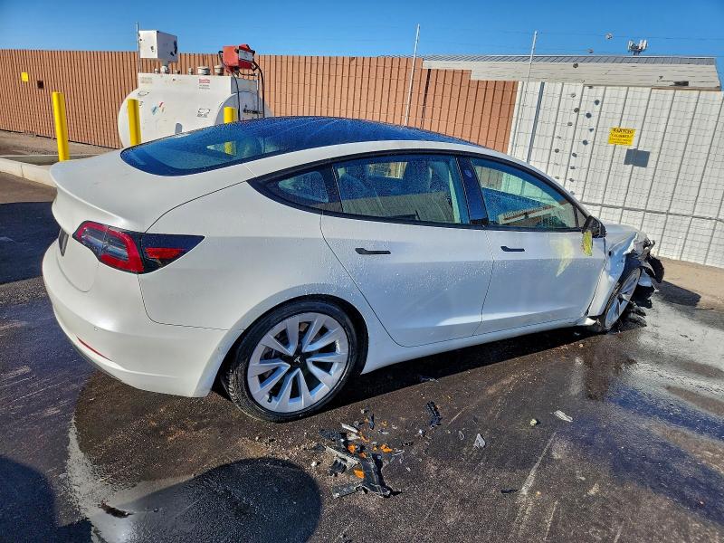 Photo 3 from auction – 2022 TESLA MODEL 3 with VIN 5YJ3E1EA9NF368448