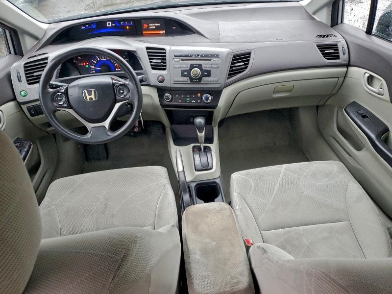 Photo 8 from auction – 2012 HONDA CIVIC LX with VIN 2HGFB2F50CH305678