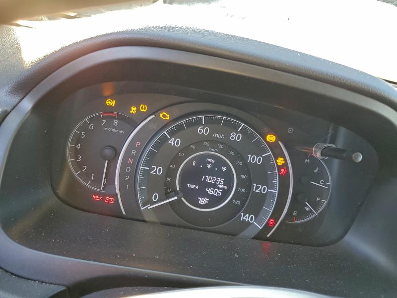 Photo 9 from auction – 2014 HONDA CR-V with VIN 2HKRM3H7XEH524815