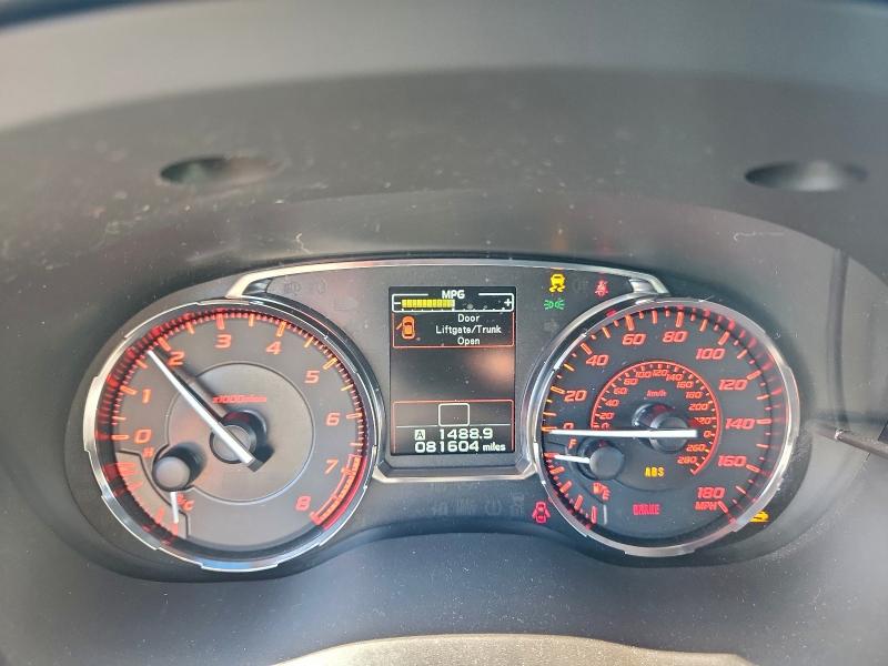 Photo 9 from auction – 2017 SUBARU WRX PREMIU with VIN JF1VA1E68H9802055