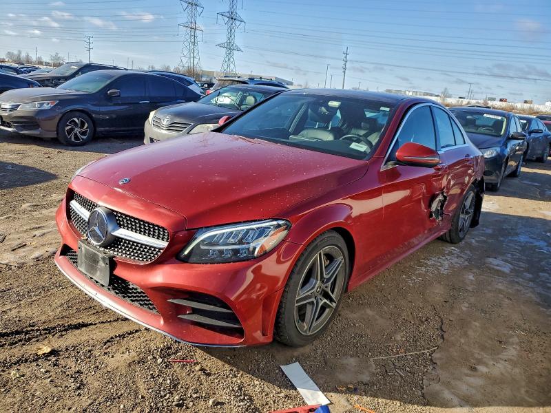 Photo 1 from auction – 2019 MERCEDES-BENZ C 300 4MAT with VIN 55SWF8EB5KU299568