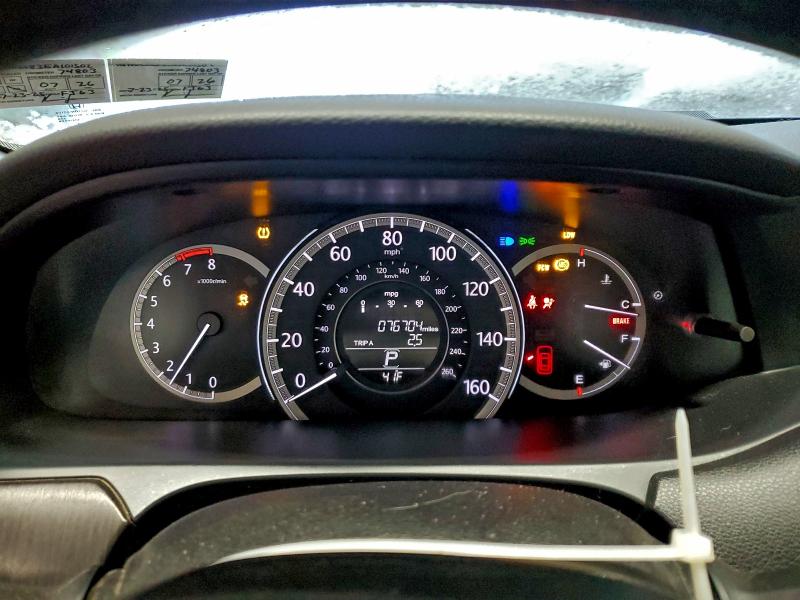 Photo 9 from auction – 2014 HONDA ACCORD EXL with VIN 1HGCR2F83EA101502