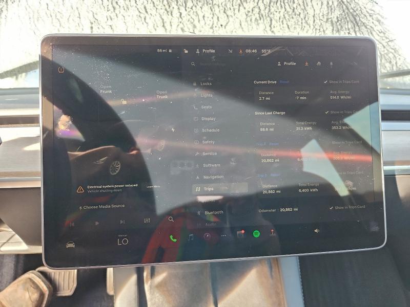 Photo 9 from auction – 2023 TESLA MODEL 3 with VIN 5YJ3E1EA0PF384377