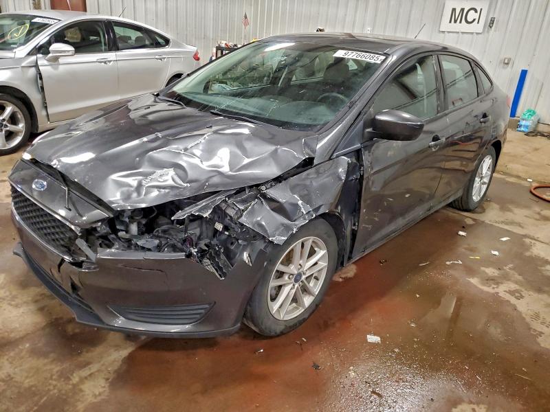 FORD FOCUS SE 2018 with VIN 1FADP3F22JL328033 - Photo from auction