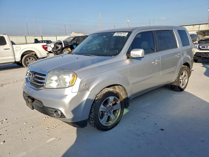 HONDA PILOT EXL 2013 with VIN 5FNYF3H59DB014005 - Photo from auction