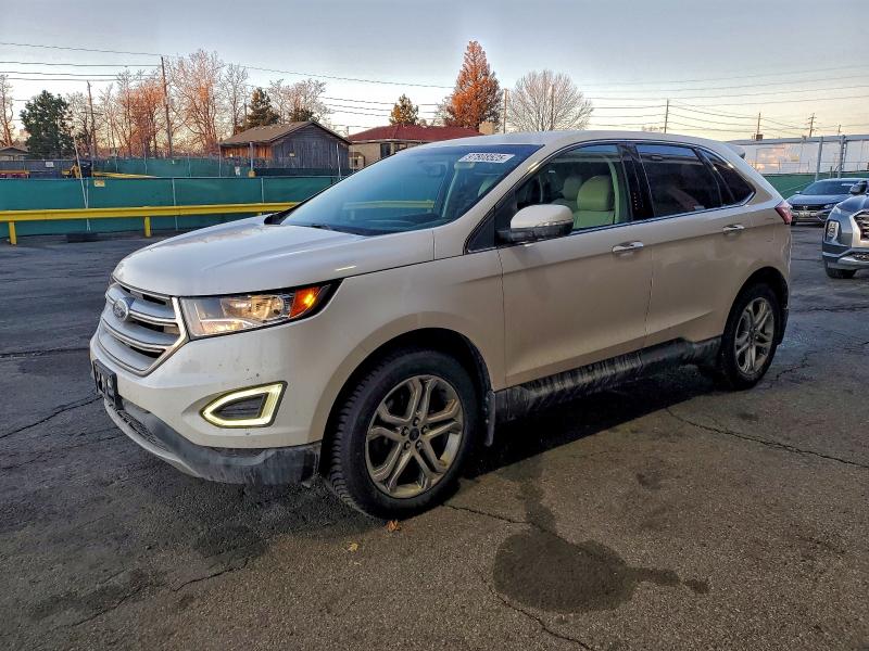 FORD EDGE TITAN 2015 with VIN 2FMTK4K84FBB73332 - Photo from auction