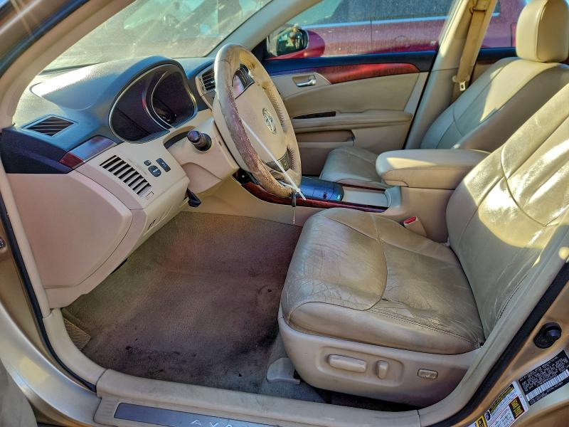 Photo 7 from auction – 2011 TOYOTA AVALON BAS with VIN 4T1BK3DB2BU403355