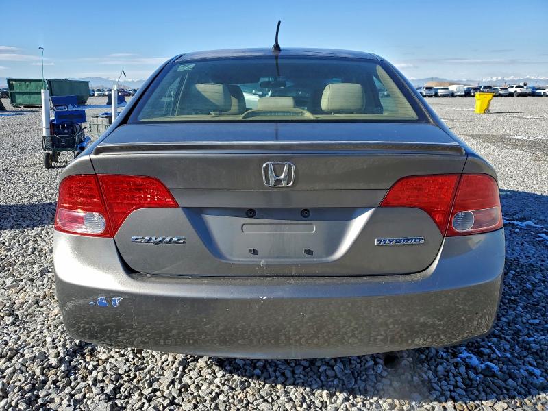 Photo 6 from auction – 2008 HONDA CIVIC HYBR with VIN JHMFA36248S004245