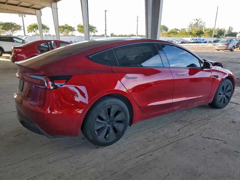 Photo 3 from auction – 2025 TESLA MODEL 3 with VIN 5YJ3E1EA1SF903770