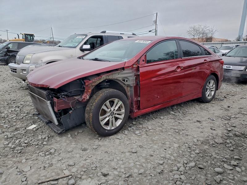 HYUNDAI SONATA GLS 2014 with VIN 5NPEB4AC8EH839677 - Photo from auction
