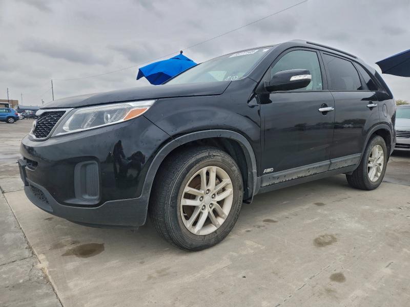 KIA SORENTO LX 2014 with VIN 5XYKTDA72EG516705 - Photo from auction