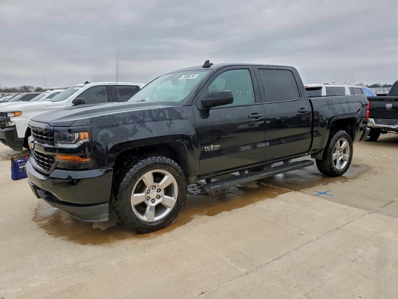 CHEVROLET SILVERADO 2018 with VIN 3GCPCPEC0JG394470 - Photo from auction