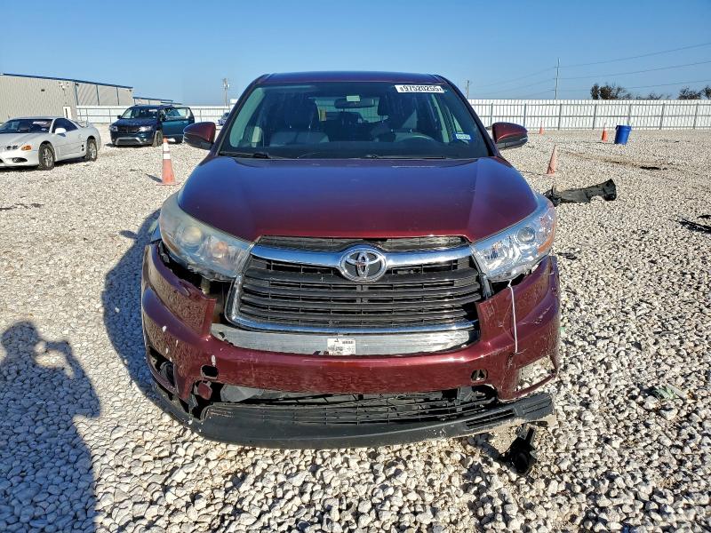 Photo 5 from auction – 2015 TOYOTA HIGHLANDER with VIN 5TDZKRFH9FS102003