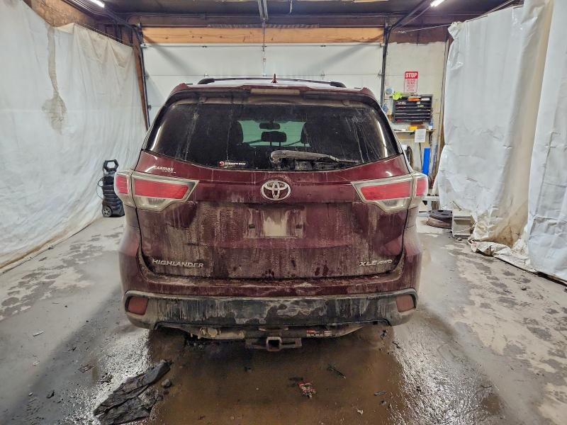 Photo 6 from auction – 2015 TOYOTA HIGHLANDER with VIN 5TDJKRFH0FS203119