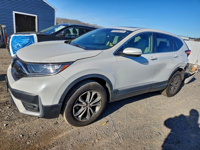 HONDA CR-V EX 2022 with VIN 2HKRW2H57NH670964 - Photo from auction