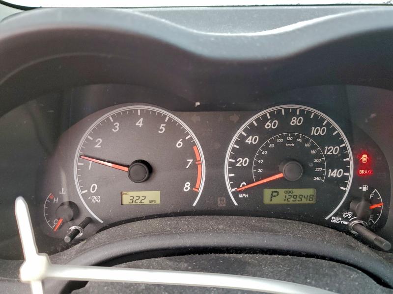 Photo 9 from auction – 2011 TOYOTA COROLLA BA with VIN 2T1BU4EE4BC731211