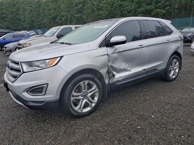 FORD EDGE TITAN 2018 with VIN 2FMPK4K98JBC13222 - Photo from auction