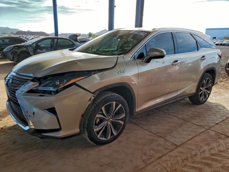 LEXUS RX 450H L 2018 with VIN JTJDGKCA9J2003396 - Photo from auction