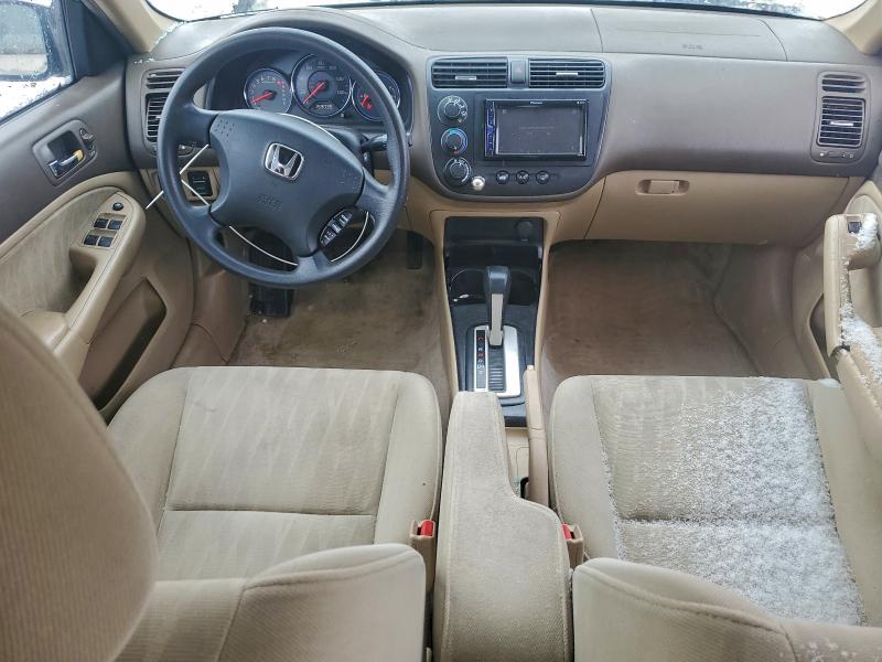 Photo 8 from auction – 2005 HONDA CIVIC LX with VIN 2HGES16645H582593