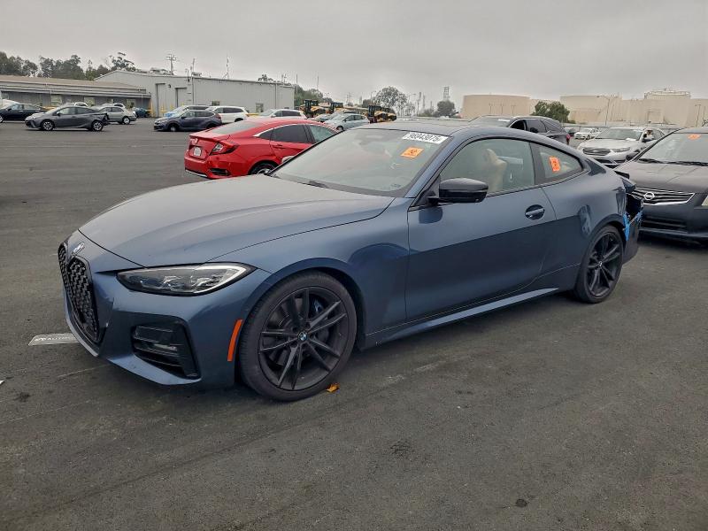 BMW 430I 2021 with VIN WBA53AP02MCF33982 - Photo from auction