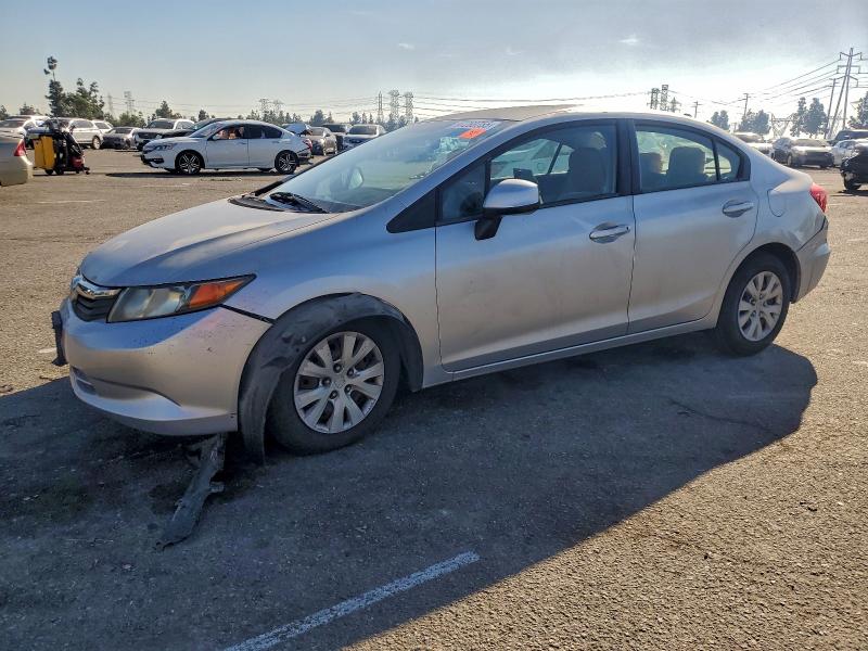 HONDA CIVIC LX 2012 with VIN 2HGFB2F54CH328364 - Photo from auction
