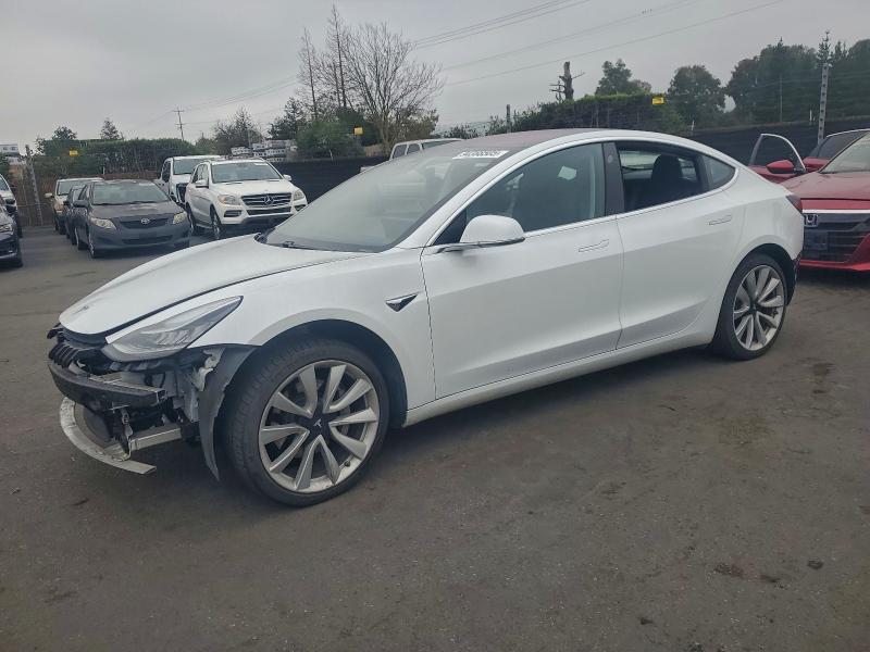 TESLA MODEL 3 2018 with VIN 5YJ3E1EA6JF018480 - Photo from auction