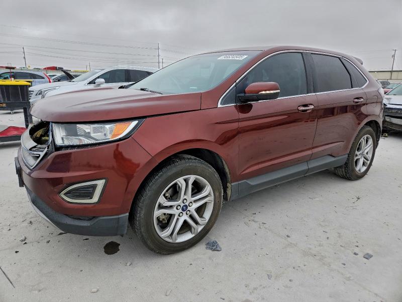 FORD EDGE TITAN 2015 with VIN 2FMTK3K87FBB66627 - Photo from auction