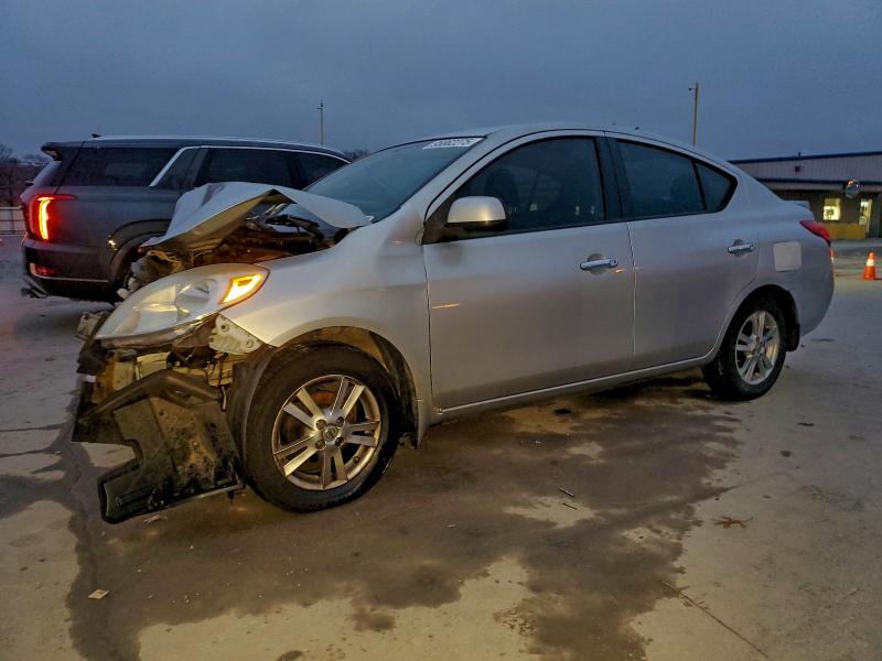 NISSAN VERSA S 2014 with VIN 3N1CN7AP4EL855560 - Photo from auction
