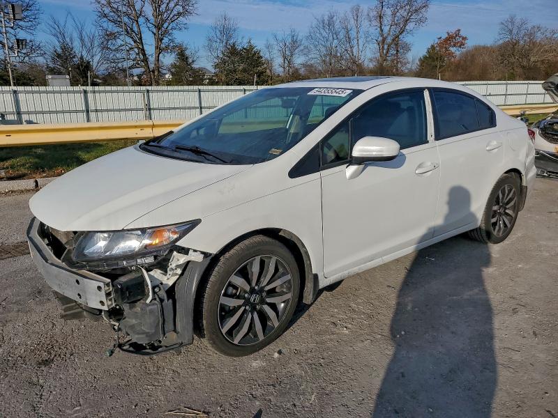 HONDA CIVIC EXL 2014 with VIN 19XFB2F99EE056121 - Photo from auction