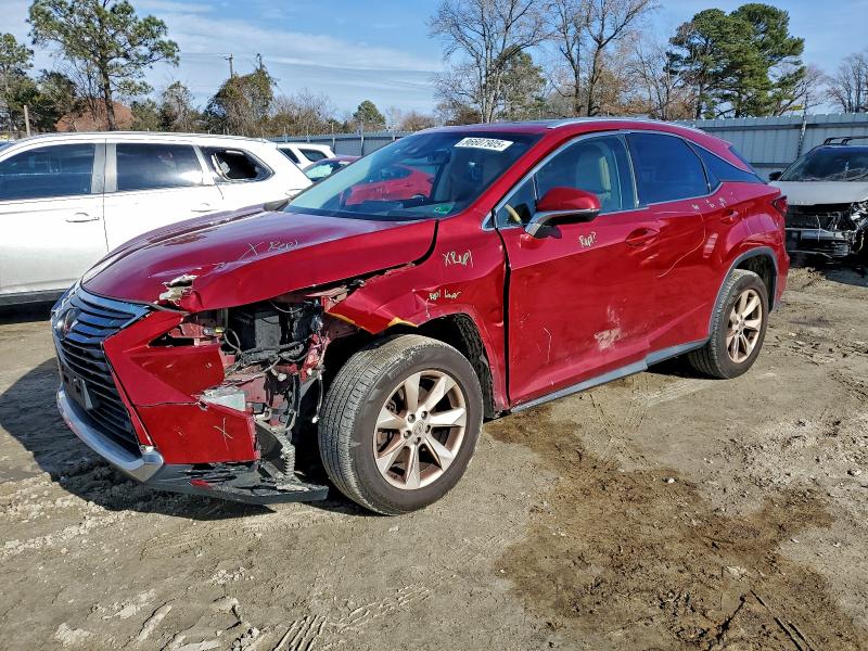 LEXUS RX 350 BAS 2017 with VIN 2T2ZZMCA7HC044597 - Photo from auction
