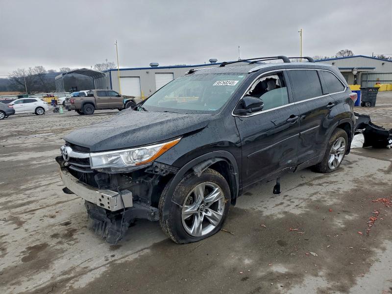 TOYOTA HIGHLANDER 2016 with VIN 5TDDKRFH7GS243292 - Photo from auction