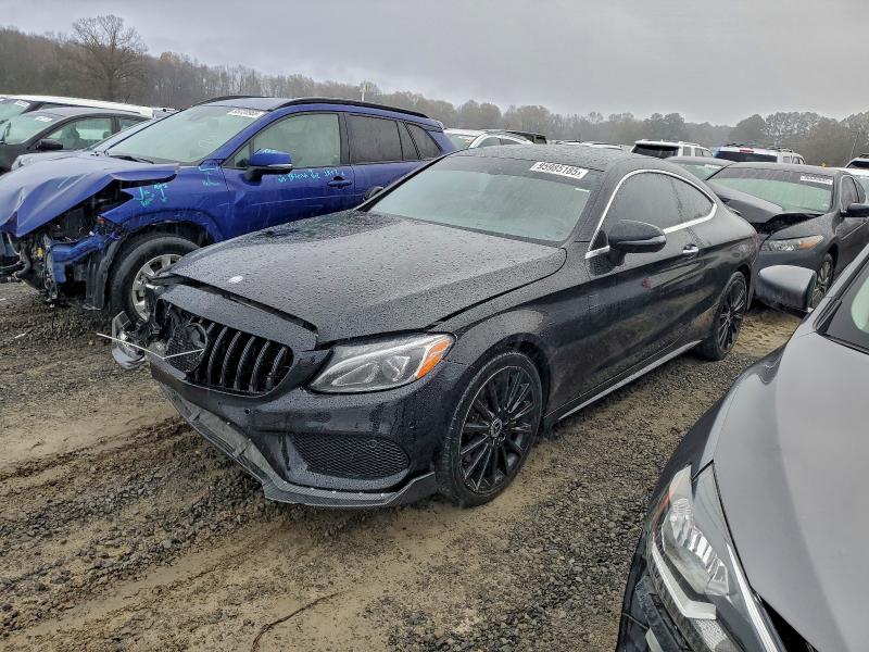 MERCEDES-BENZ C 2017 with VIN WDDWJ4JB2HF354180 - Photo from auction