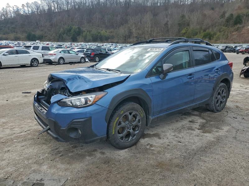 SUBARU CROSSTREK 2021 with VIN JF2GTHSC0MH669695 - Photo from auction