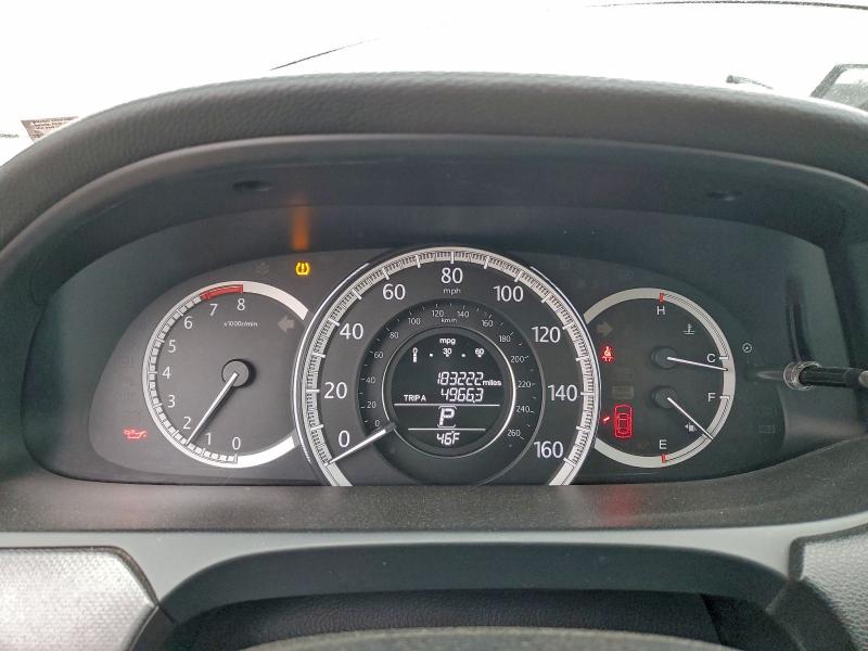 Photo 9 from auction – 2014 HONDA ACCORD LX with VIN 1HGCR2F33EA256734