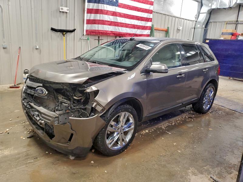 FORD EDGE LIMIT 2014 with VIN 2FMDK4KC9EBB55691 - Photo from auction