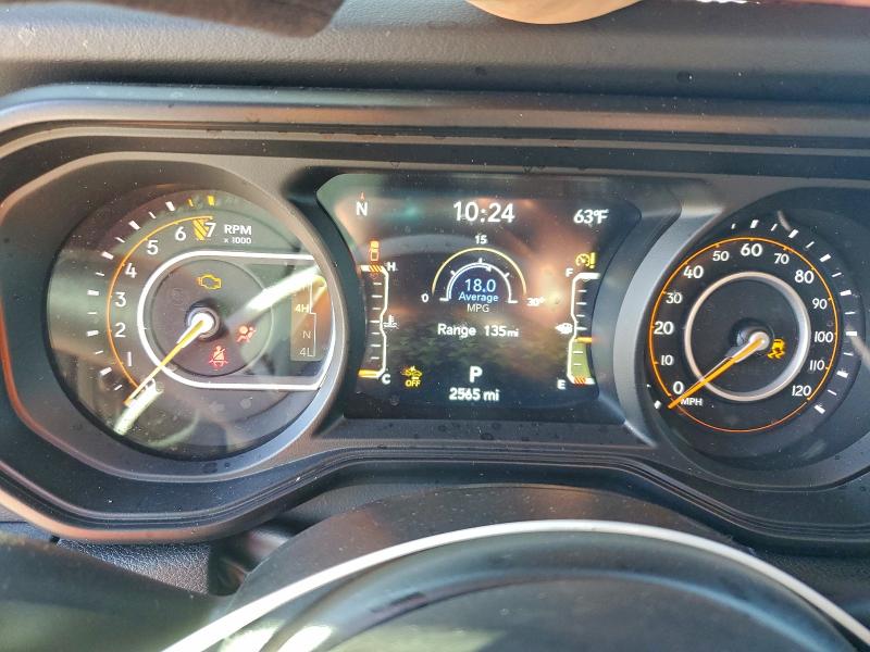 Photo 9 from auction – 2025 JEEP GLADIATOR with VIN 1C6RJTAG7SL519265