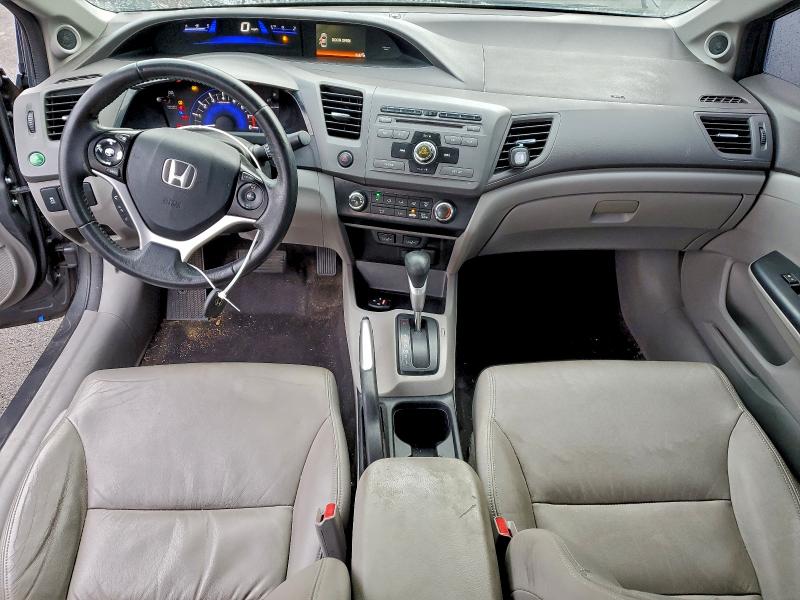 Photo 8 from auction – 2012 HONDA CIVIC EXL with VIN 2HGFB2F94CH578514