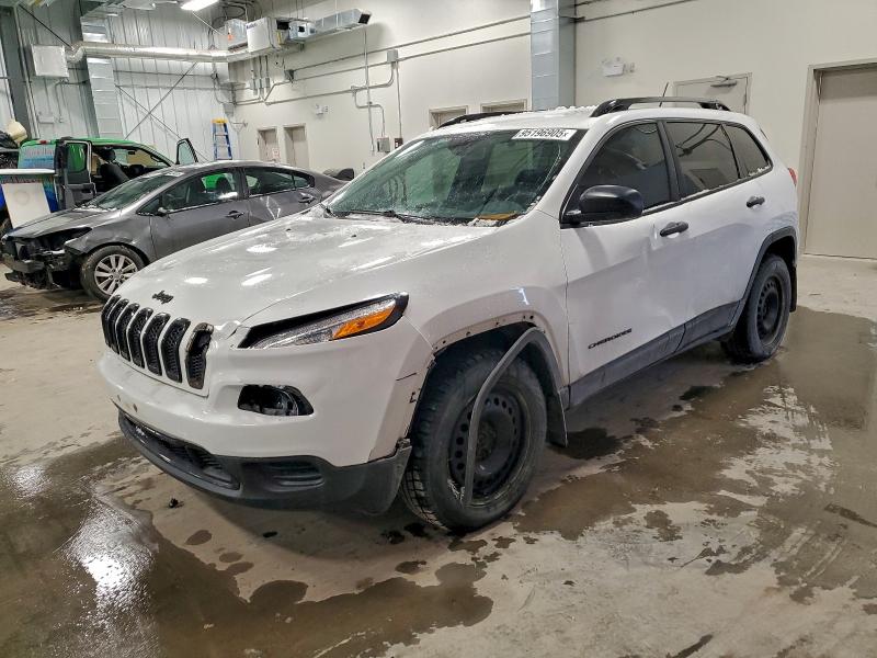 JEEP CHEROKEE S 2016 with VIN 1C4PJMAB3GW308807 - Photo from auction