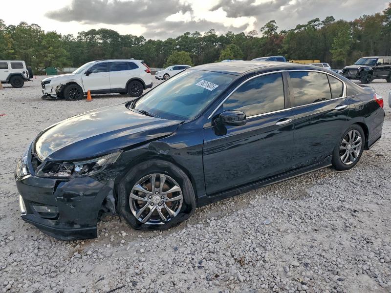 HONDA ACCORD EXL 2015 with VIN 1HGCR2F89FA060164 - Photo from auction