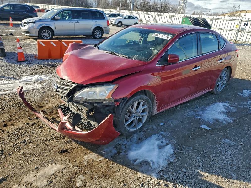 NISSAN SENTRA S 2013 with VIN 3N1AB7AP3DL564157 - Photo from auction